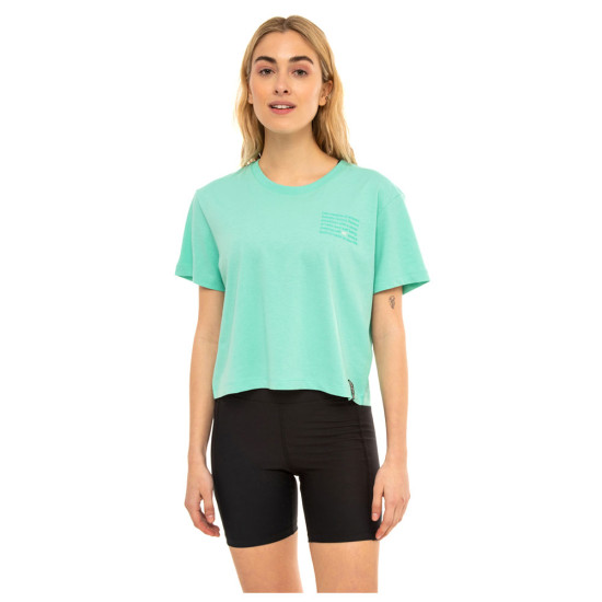 Be Nation Γυναικεία κοντομάνικη μπλούζα crop top